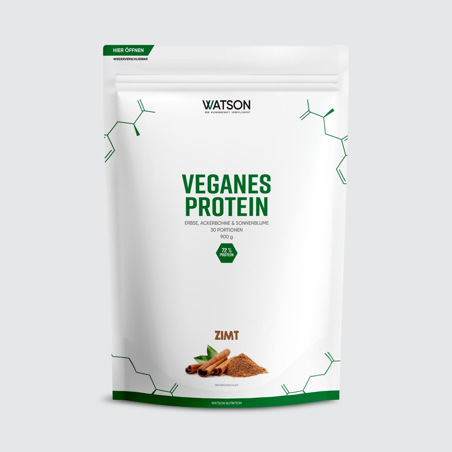 Veganes Proteinpulver